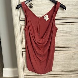 NWOT Daytrip Twist Cowl Neck Top Xs